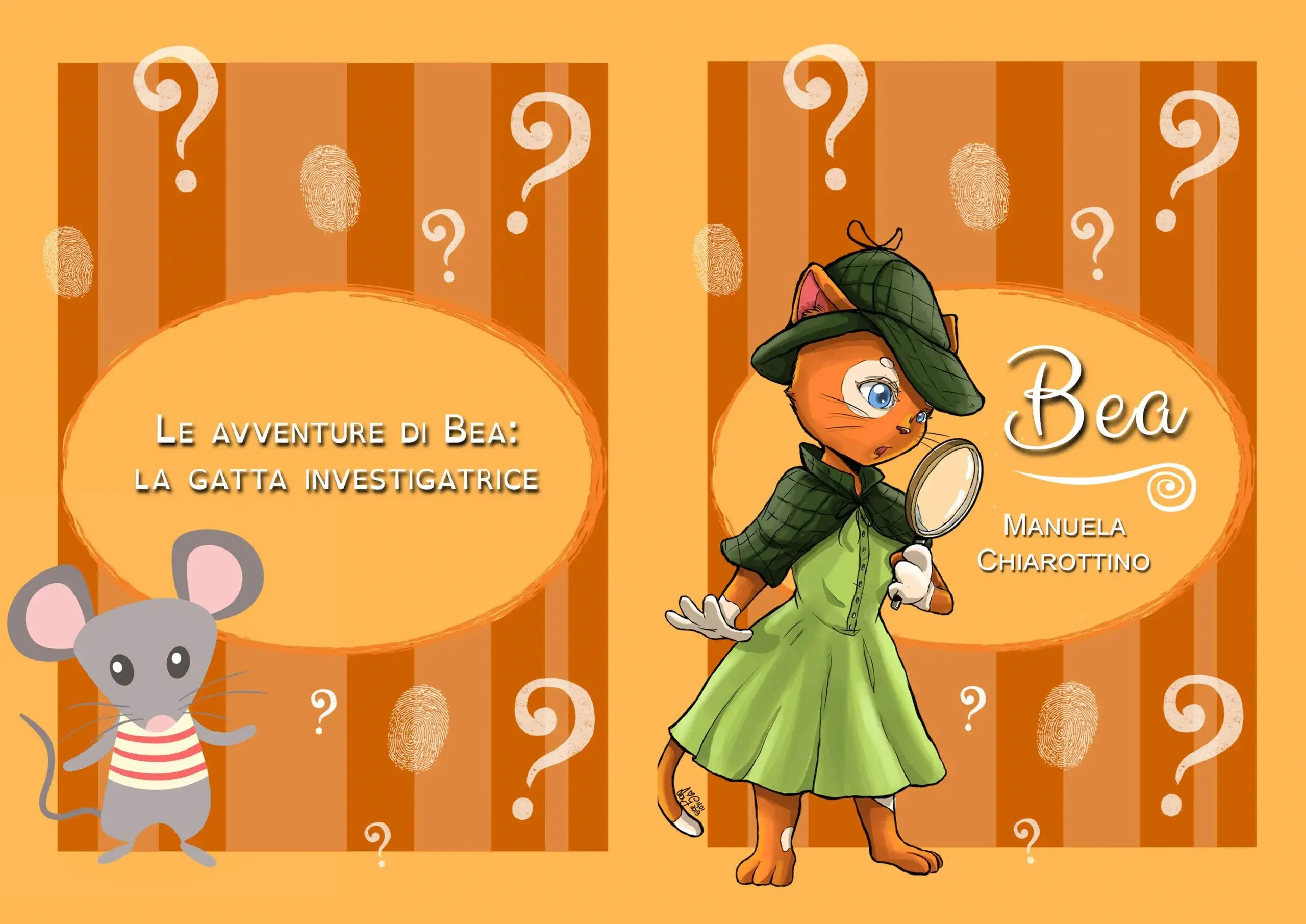 Bea La Gatta Investigatrice - Cover Manuela Chiarottino - Bea La Gatta Investigatrice - Cover